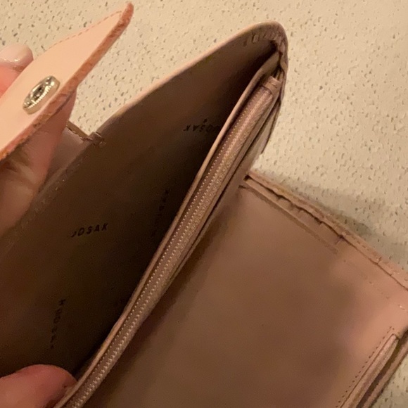 Pale Pink Leather Rudsak Wristlet - Picture 4 of 6